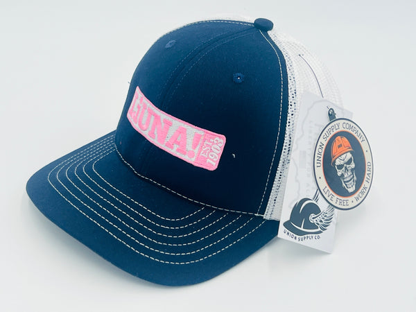 Liuna Est. 1903 Hat - Navy & Pink