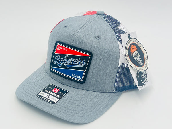 Liuna Laborers Stars Hat - Gray