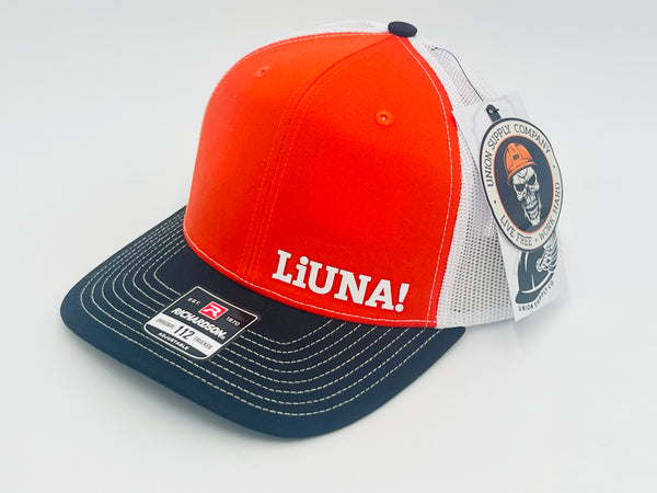 Liuna Hat - Orange & Black