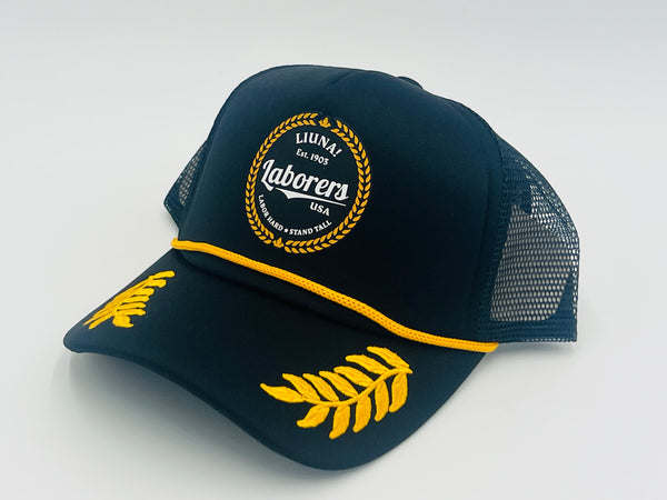 Liuna Labor Hard Stand Tall Hat - Black