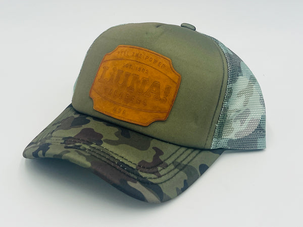 Liuna Feel the Power Hat - Green & Camo