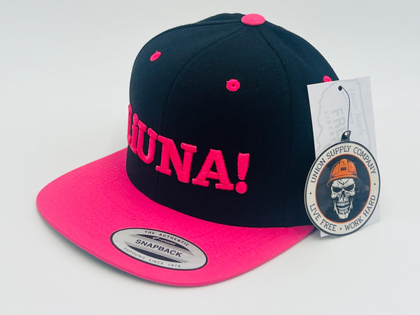 Liuna Flat Bill Hat - Pink