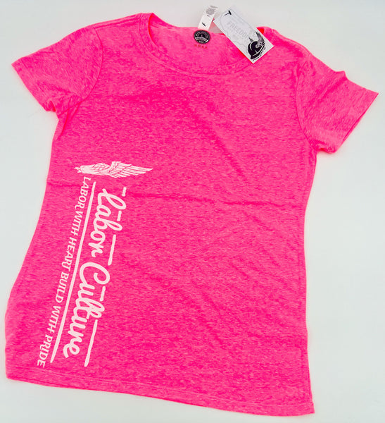 Labor Culture Women's Tee - Pink