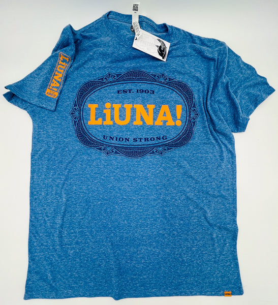 Liuna Union Strong T-Shirt - Blue