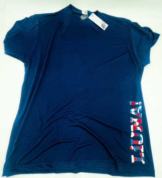 Liuna Camo Performance T-Shirt - Blue
