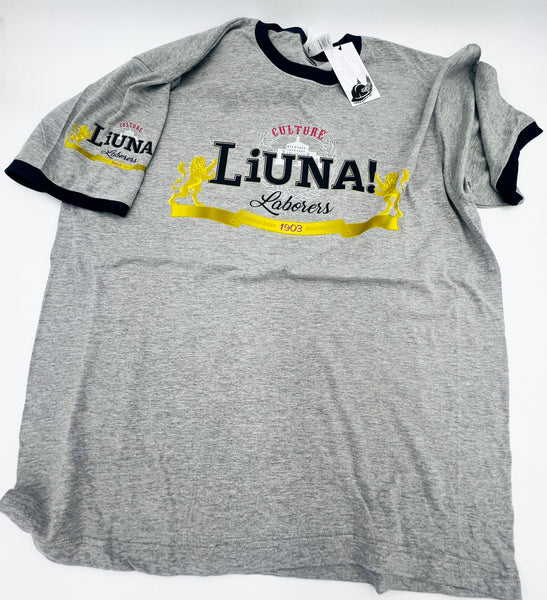 Liuna Lions T-Shirt - Gray