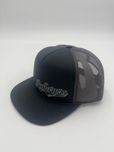 Liuna Laborers Hat- Black and Gray