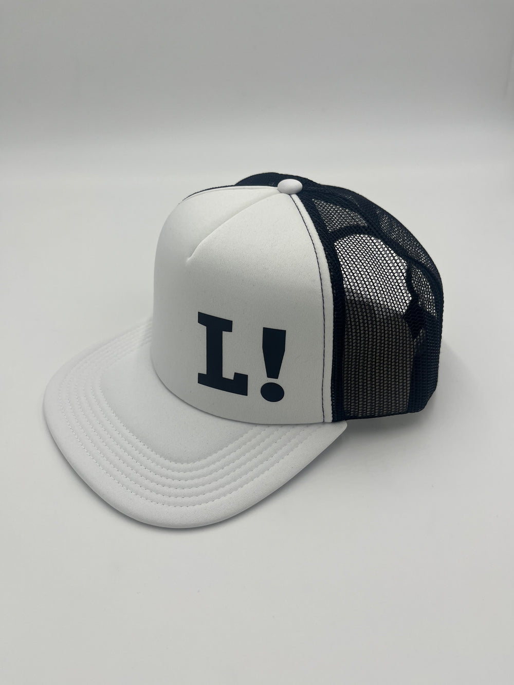 Liuna Big L Hat- Black and White
