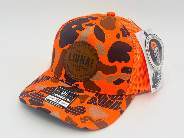 Liuna Unbreakable Pride Hat - Orange Camo