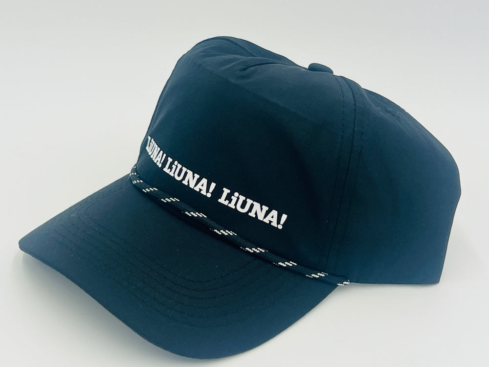 Liuna Rope Hat - Black