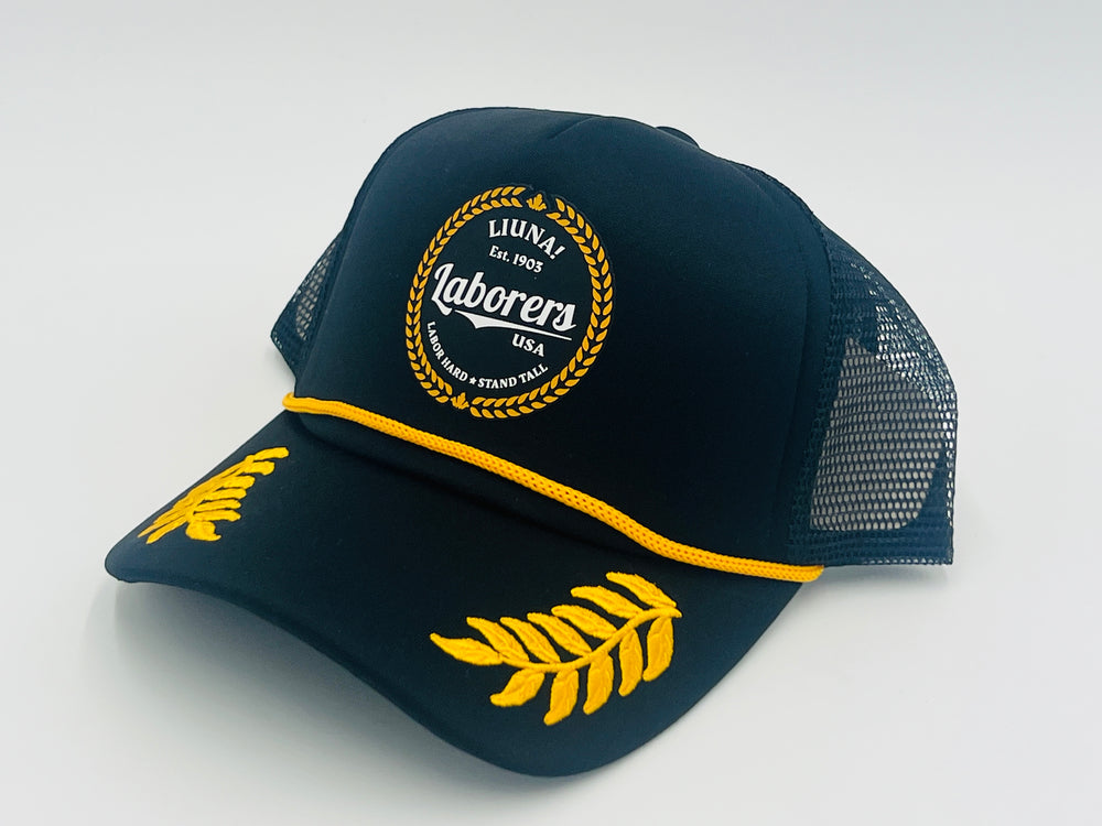 Liuna Labor Hard Stand Tall Hat - Black