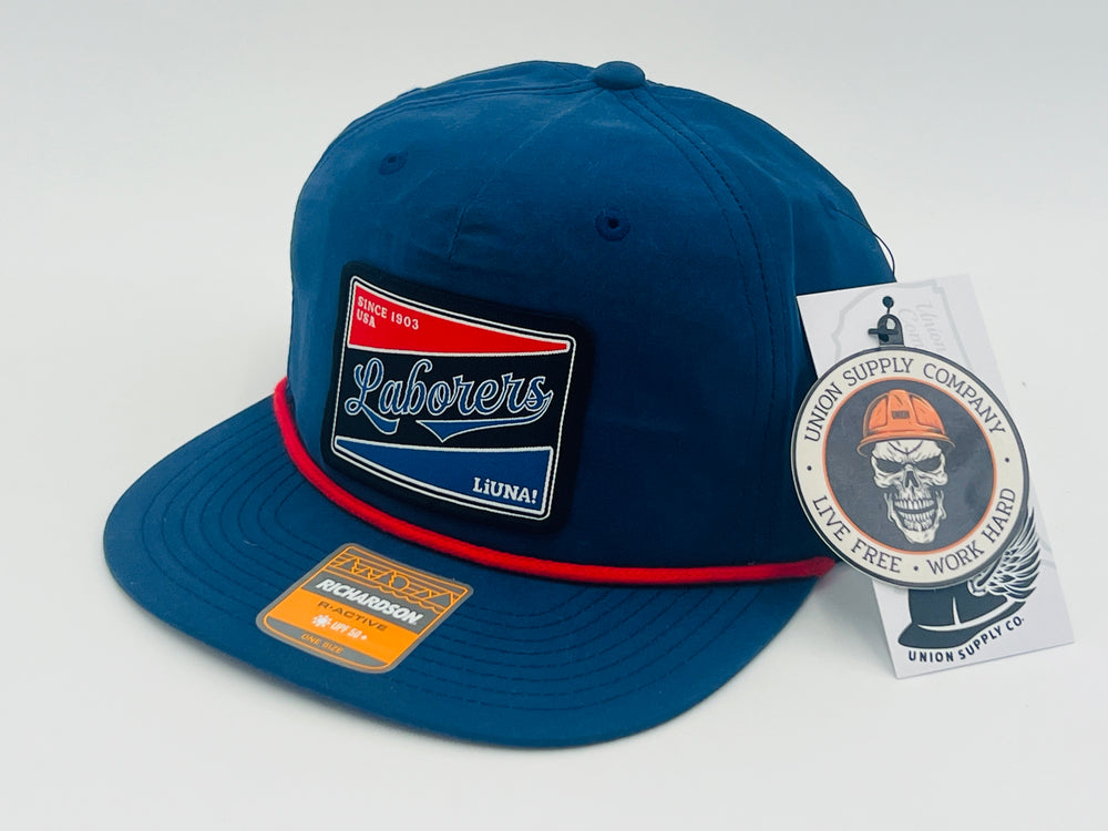 Liuna Laborers Flat Bill Rope Hat