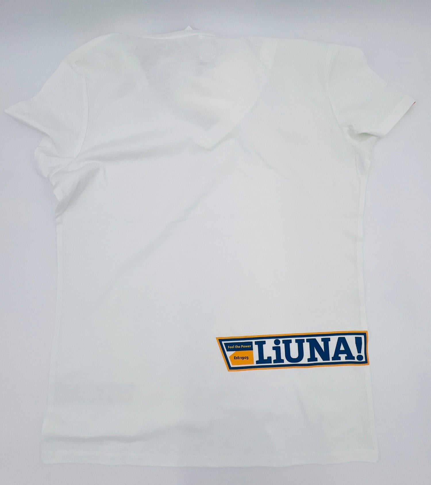 Liuna Feel the Power Women's Tee- White