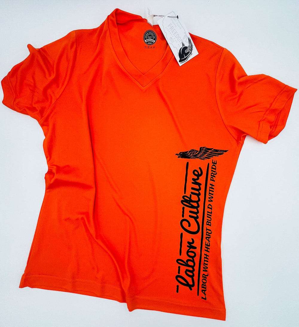 Labor Culture Women's Tee - Orange