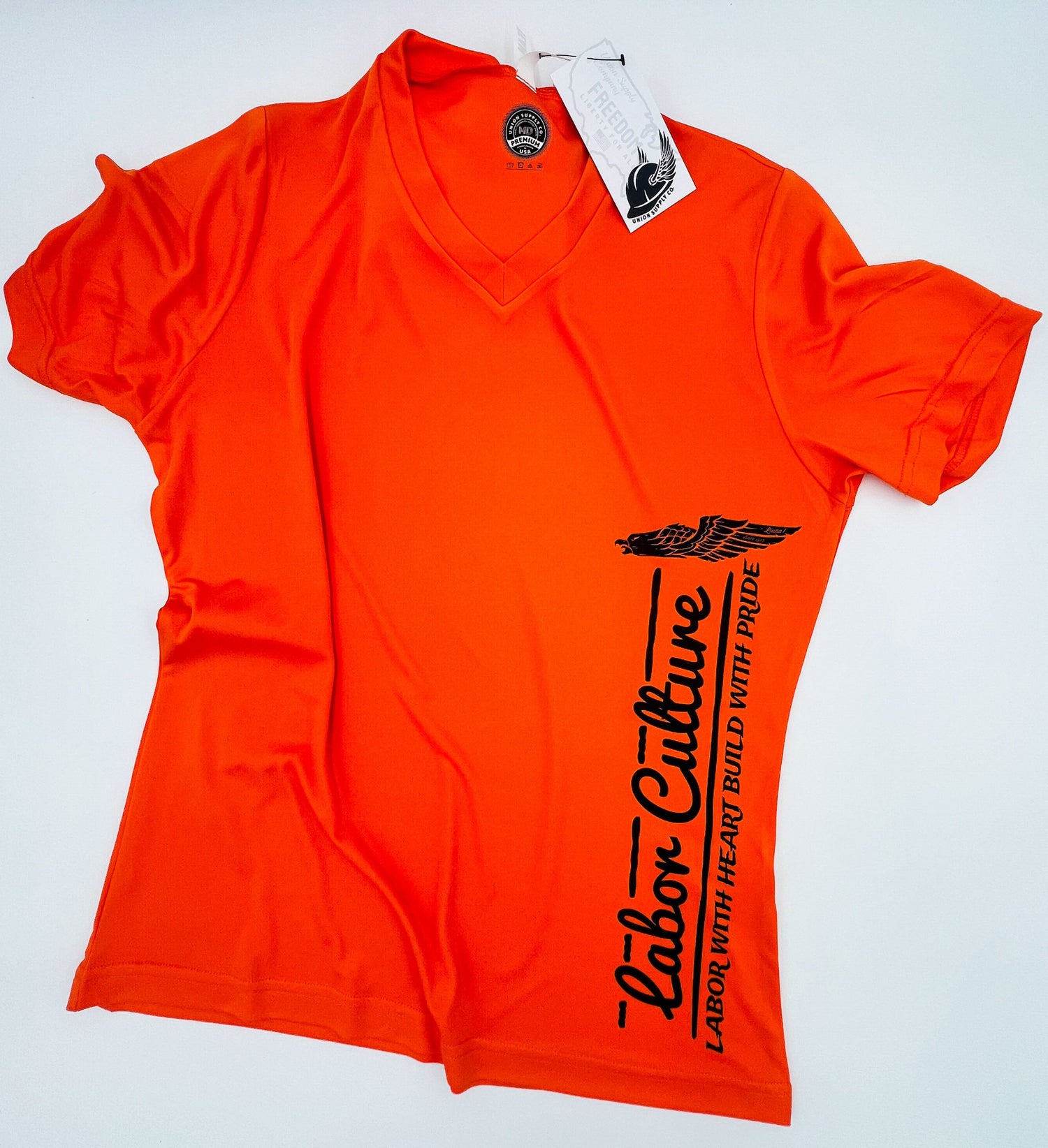Labor Culture Women's Tee - Orange