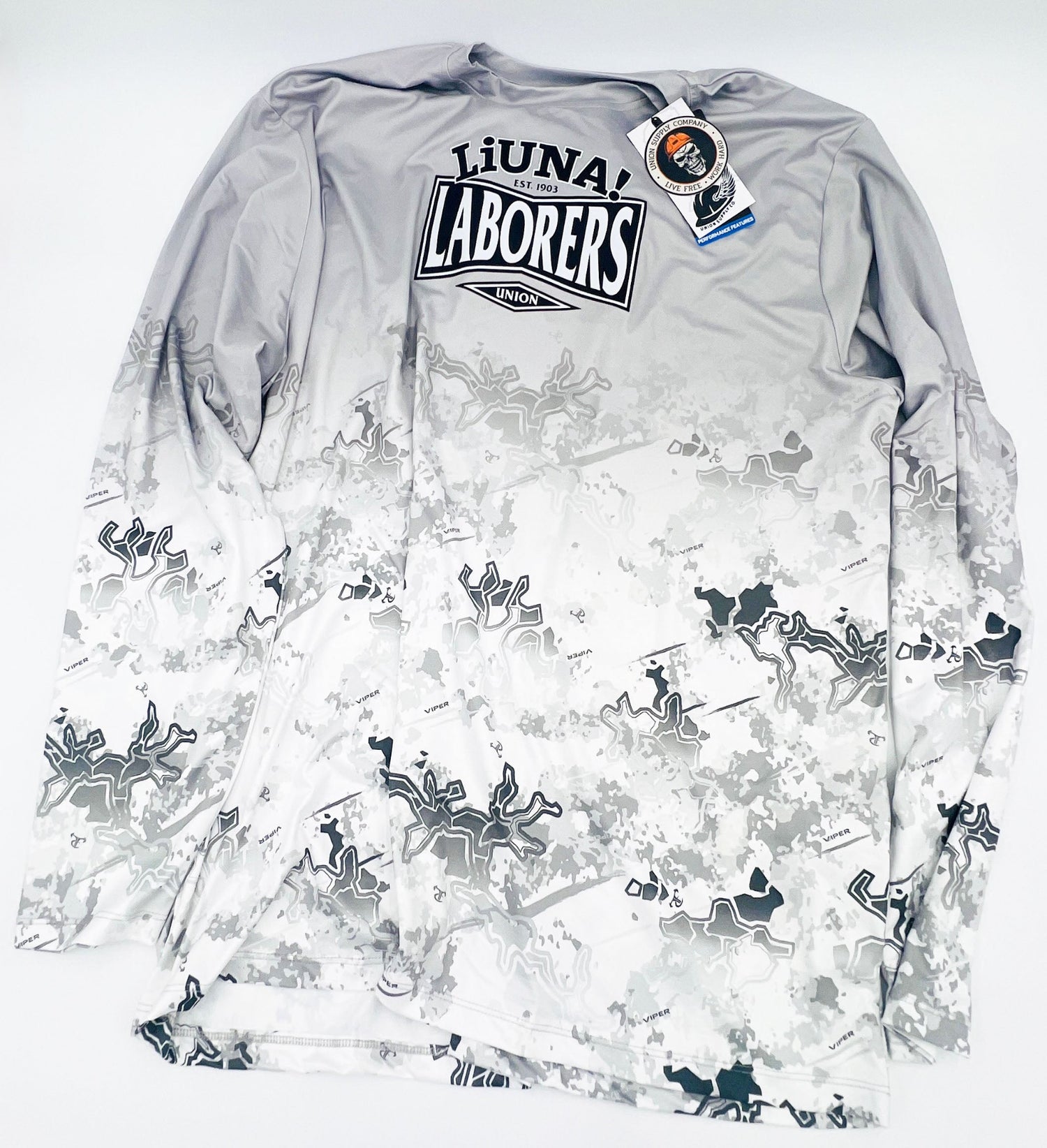 Liuna Camo Long Sleeve Tee