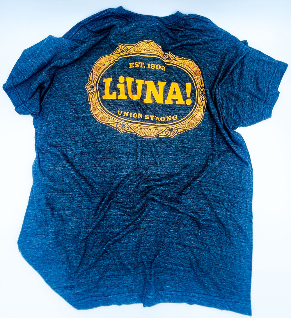 Liuna Union Strong T-Shirt - Gray