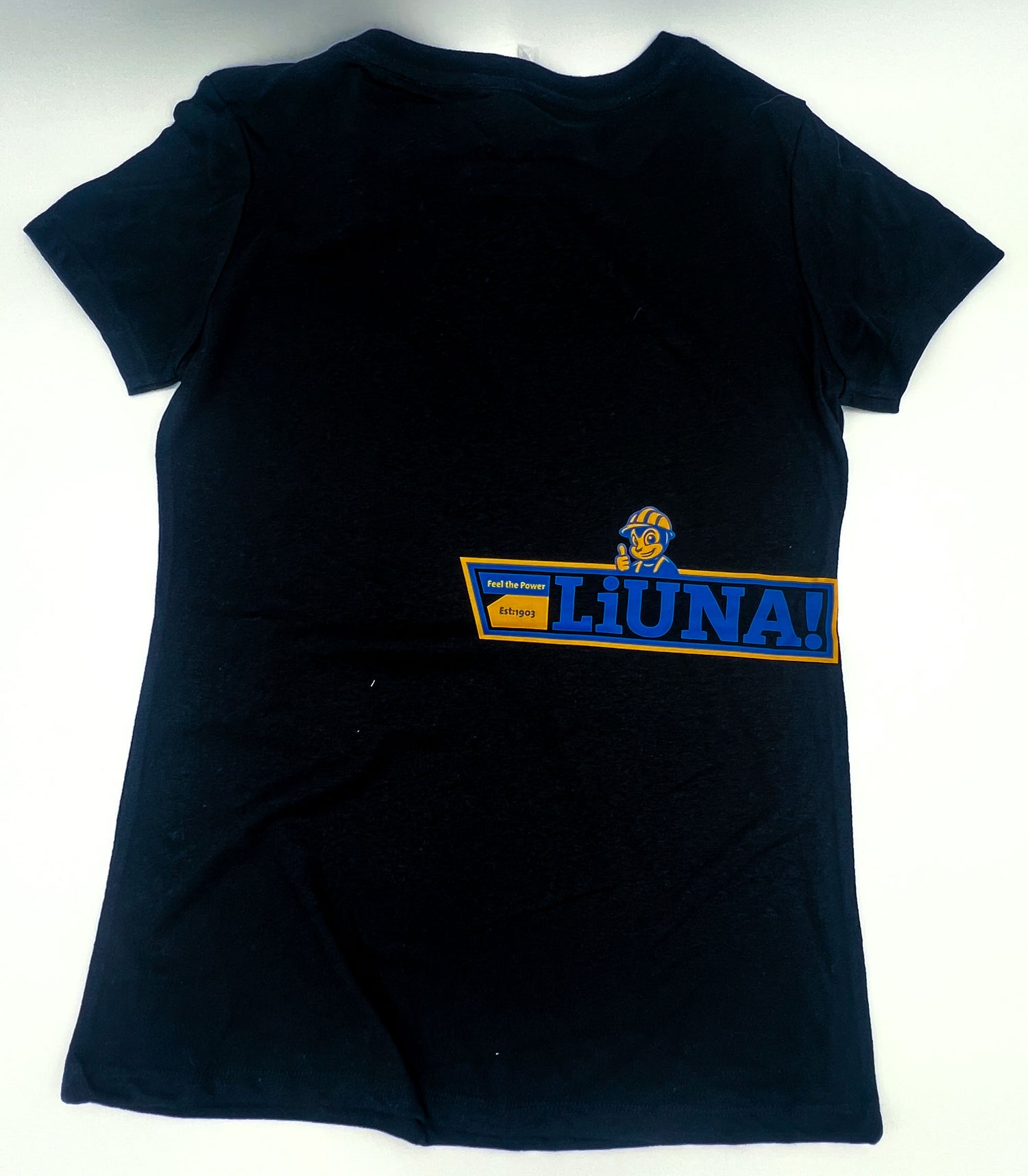Liuna Feel the Power Women's Tee- Black