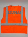 Liuna Class 2 Zippered Safety Vest