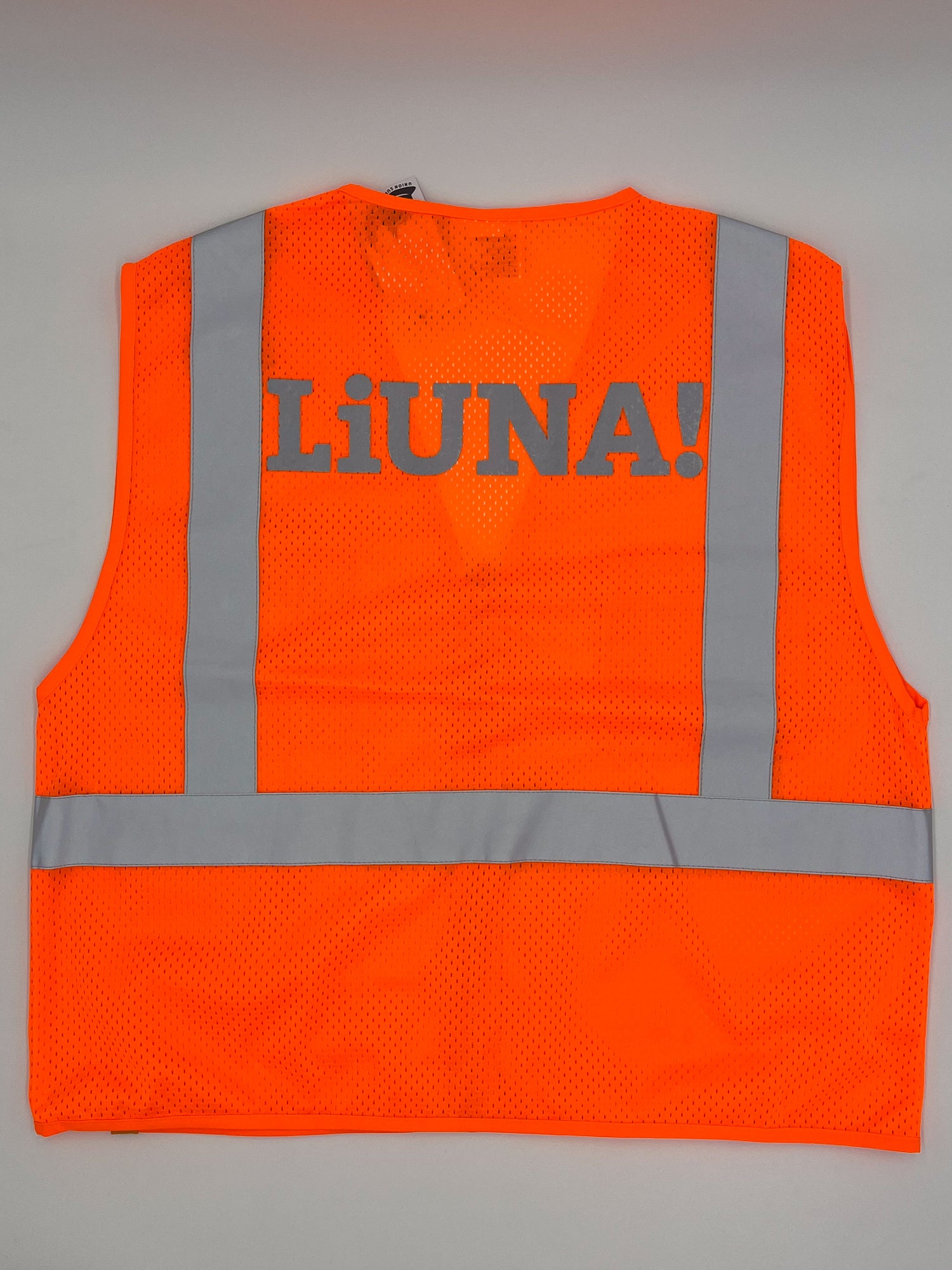 Liuna Class 2 Zippered Safety Vest