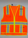 Liuna Class 2 Zippered Two-Tone Safety Vest